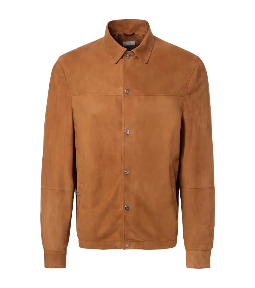 Brunello Cucinelli Suede jacket