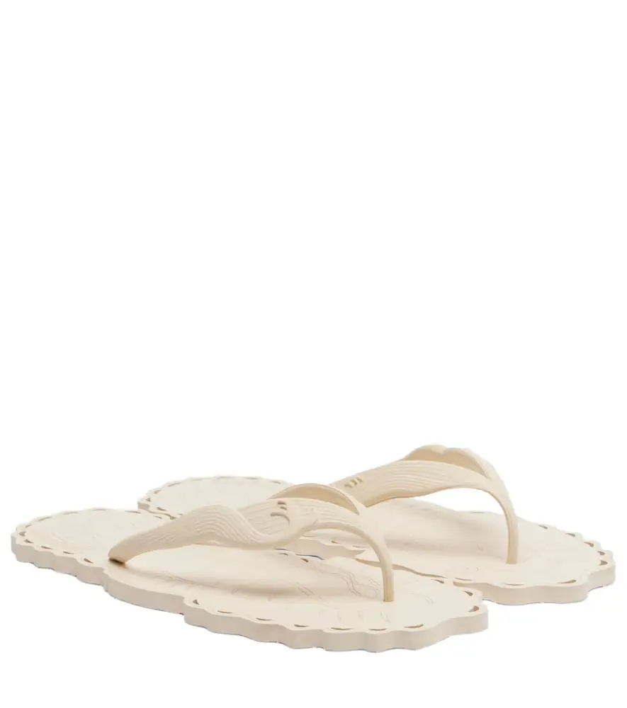 Zimmermann Seafoam thong sandals