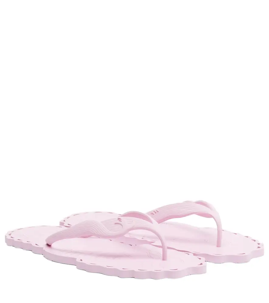 Zimmermann Seafoam thong sandals