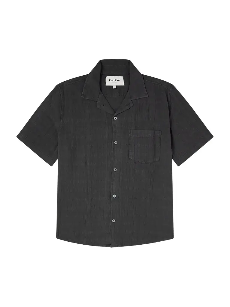 Corridor Convertible-Collar Checked Cotton Shirt - Men