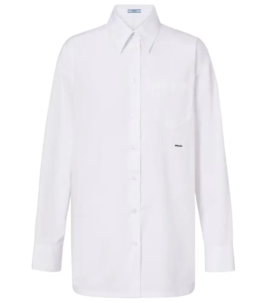 Prada Cotton poplin shirt