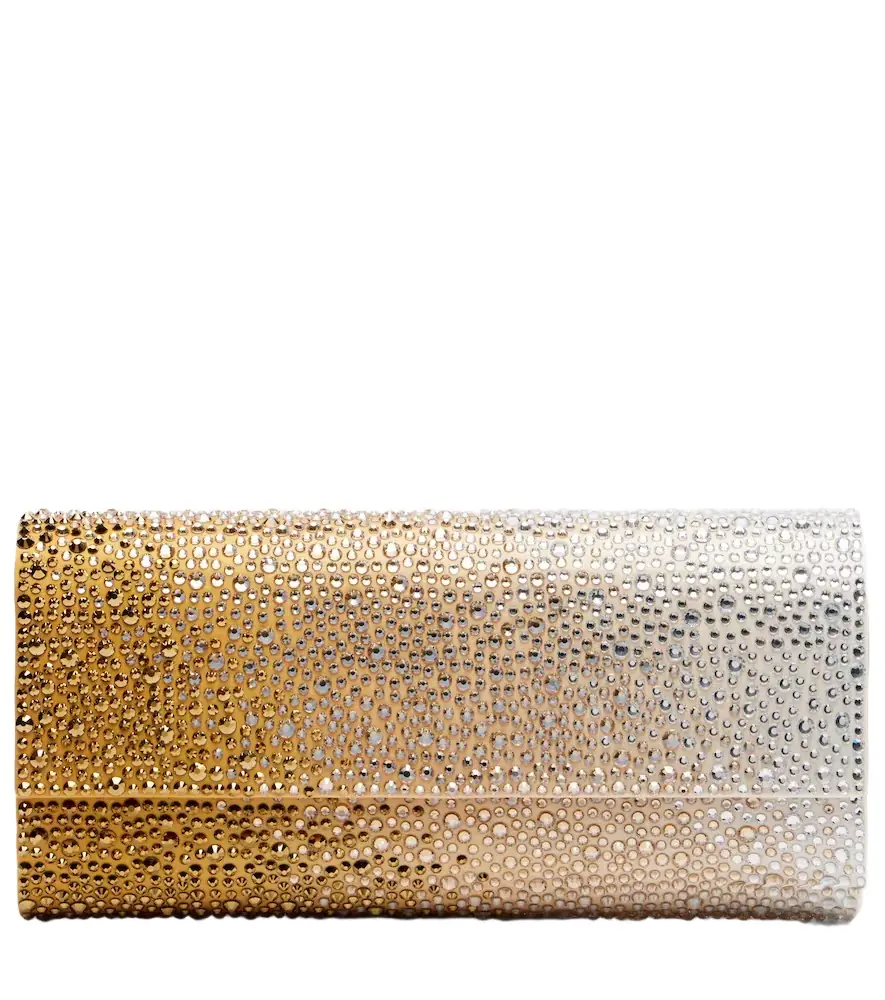 Judith Leiber Couture Gradient Perry crystal-embellished clutch