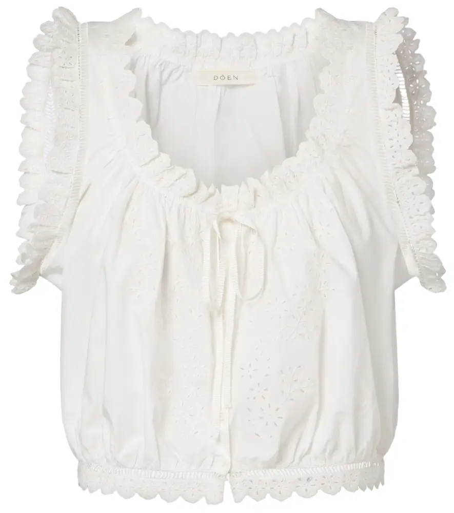 Doen Dôen Traveler embroidered cotton top
