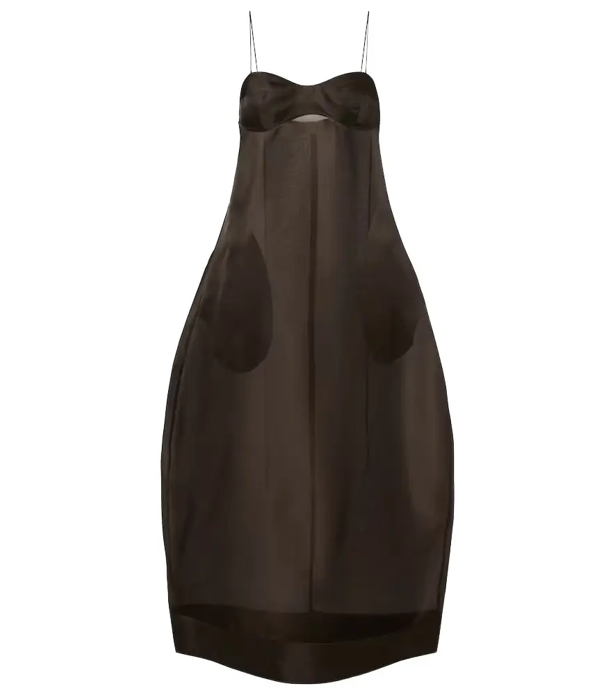Rohe Róhe Silk organza midi dress