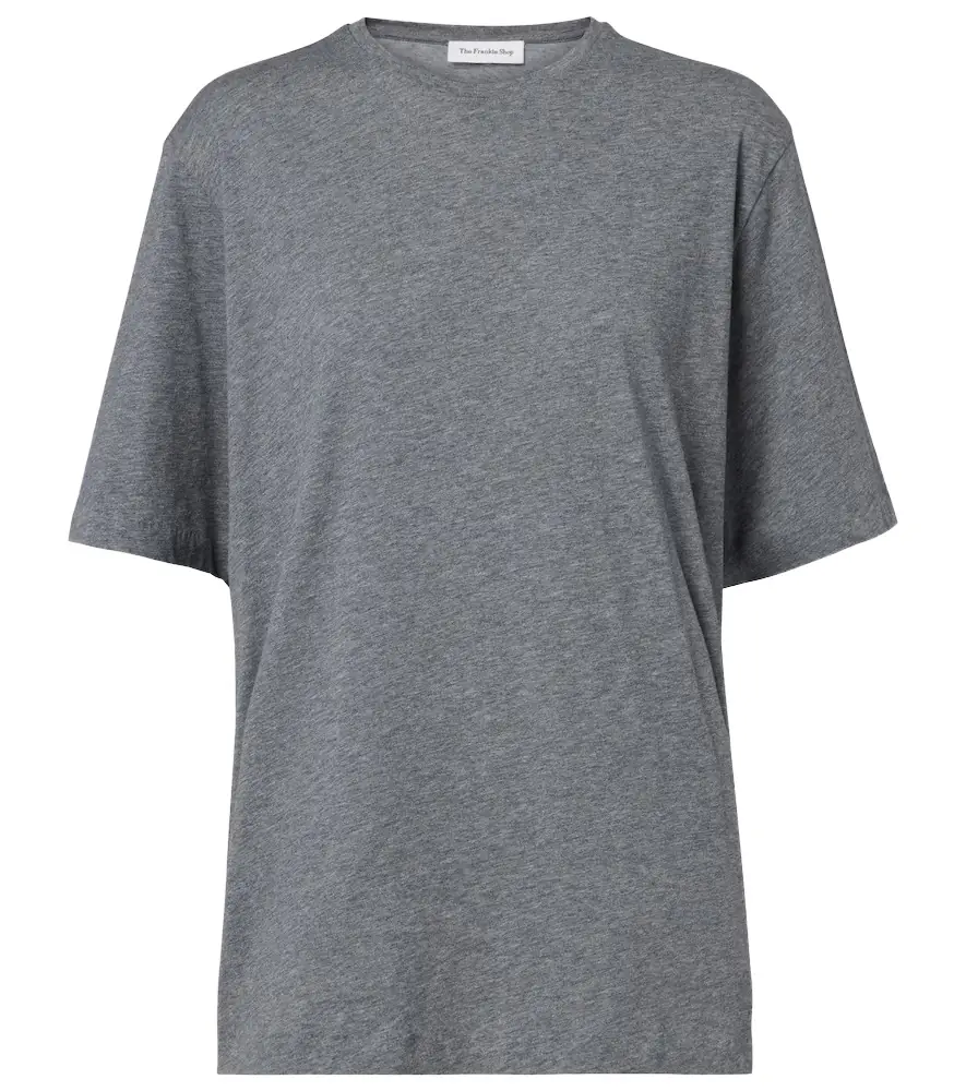 The Frankie Shop Harper cotton jersey T-shirt