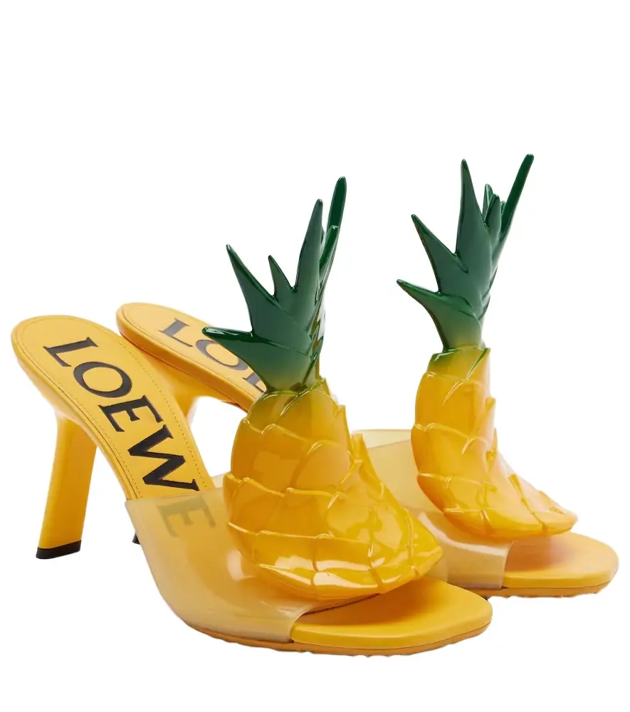 Loewe Paula's Ibiza Petal PVC mules
