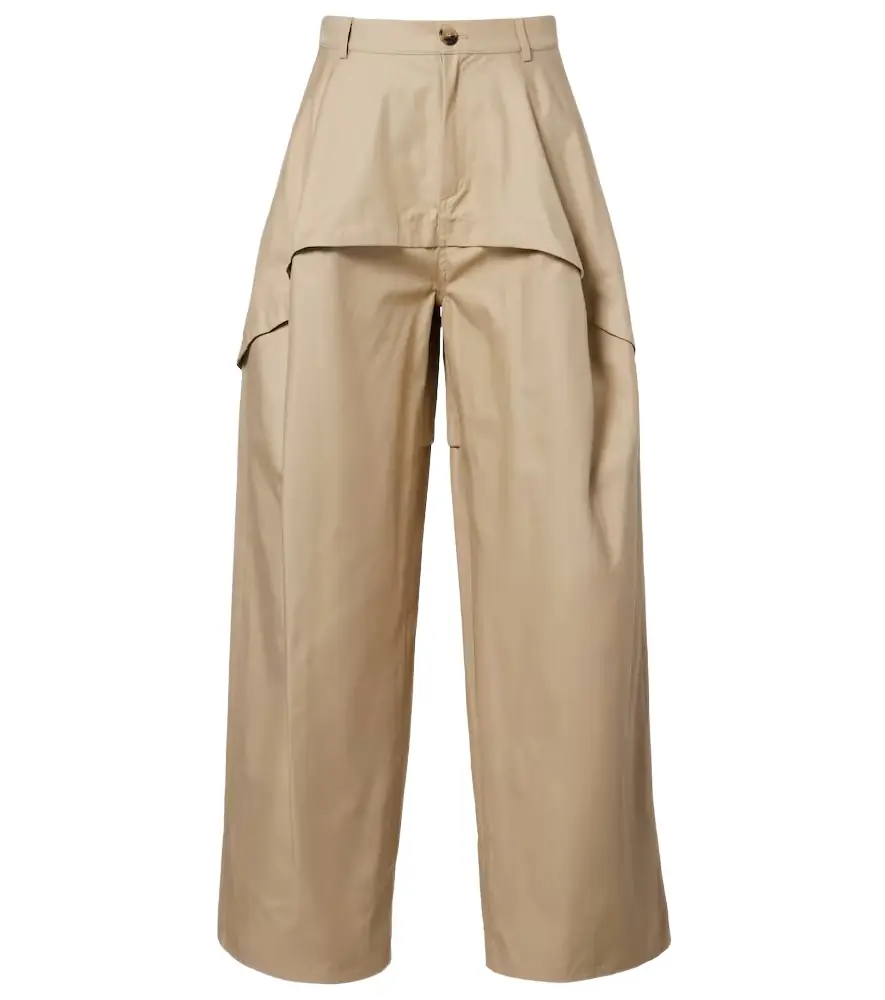 Loewe Paula's Ibiza cotton wide-leg pants
