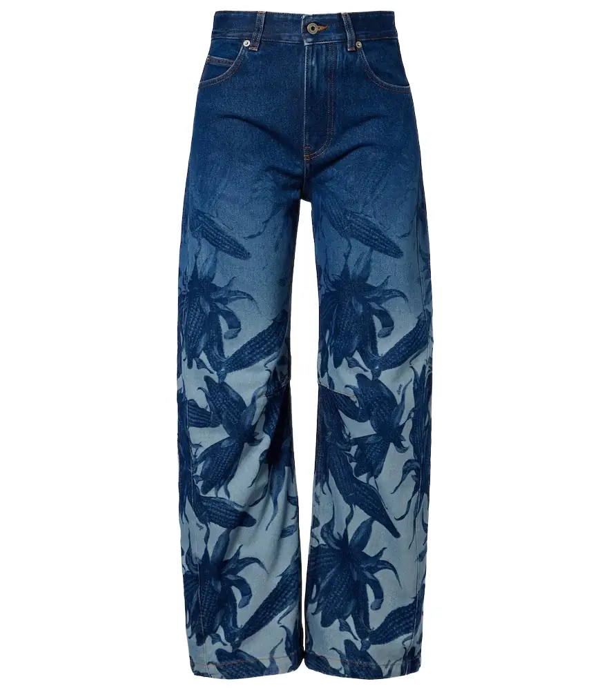 Paula's Ibiza printed barrel-leg jeans