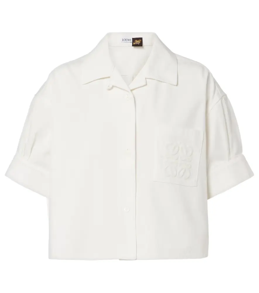 Loewe Paula's Ibiza Anagram denim shirt