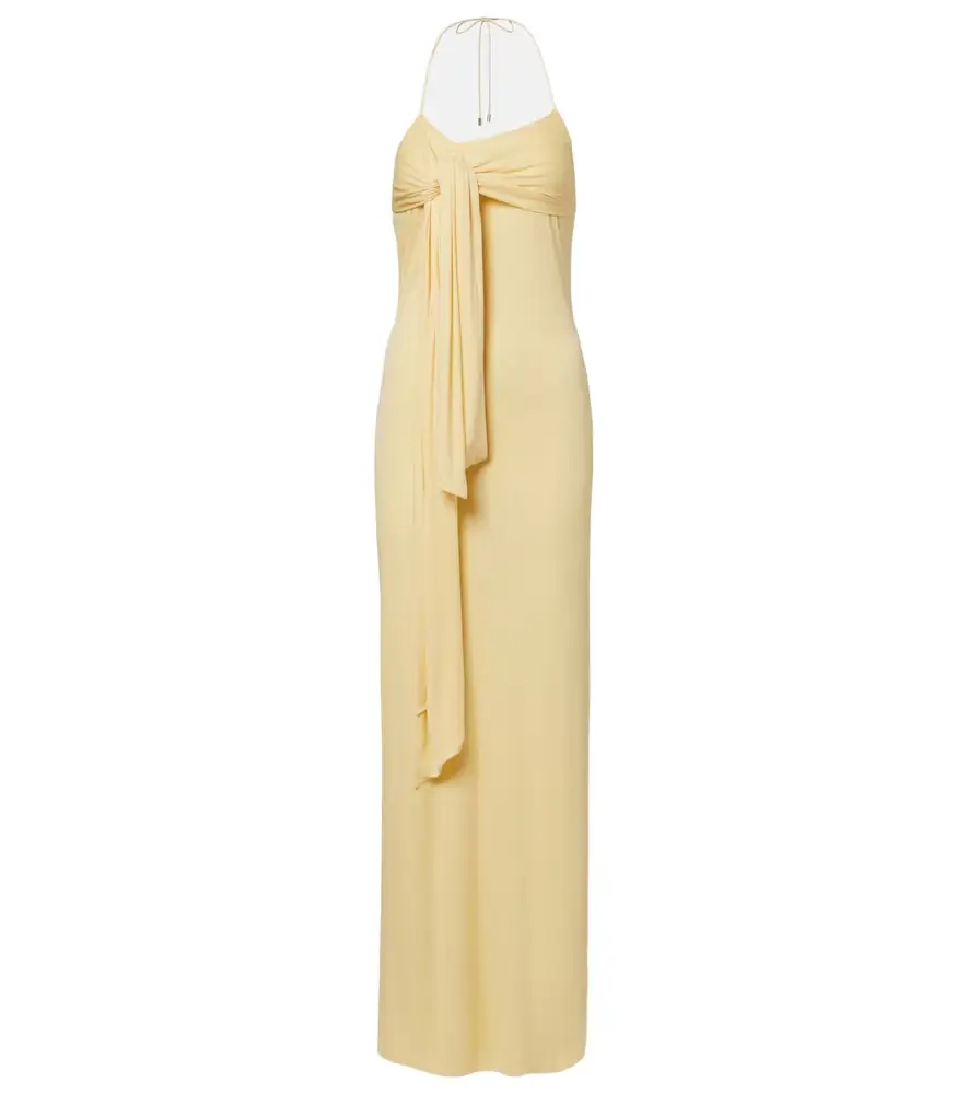 Loewe Paula's Ibiza crêpe jersey maxi dress