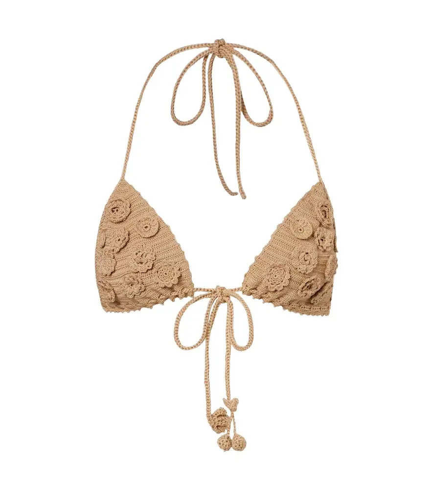 Paula's Ibiza crochet cotton bra top