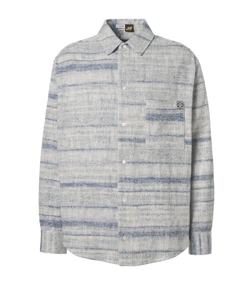 Loewe Paula's Ibiza denim jacquard shirt