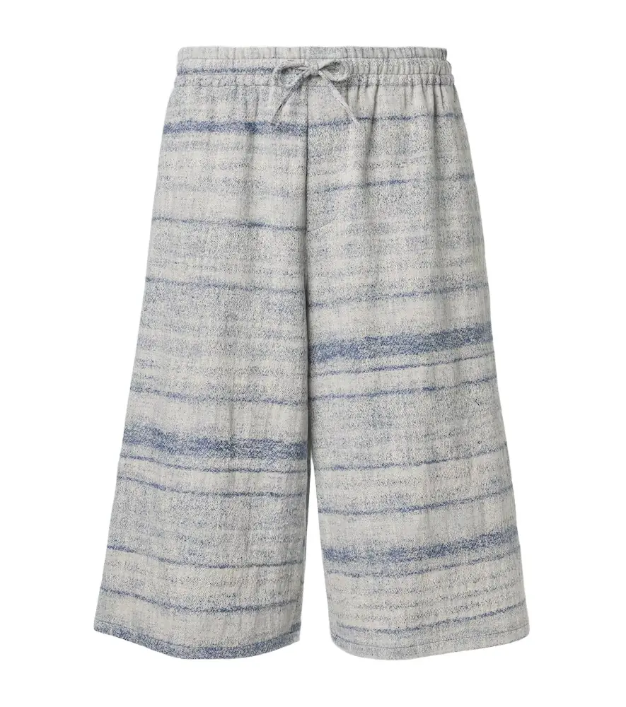 Loewe Paula's Ibiza denim jacquard shorts