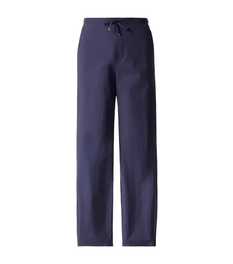 Loewe Paula's Ibiza cotton-blend wide-leg pants