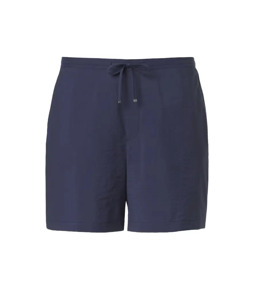 Loewe Paula's Ibiza cotton-blend poplin shorts