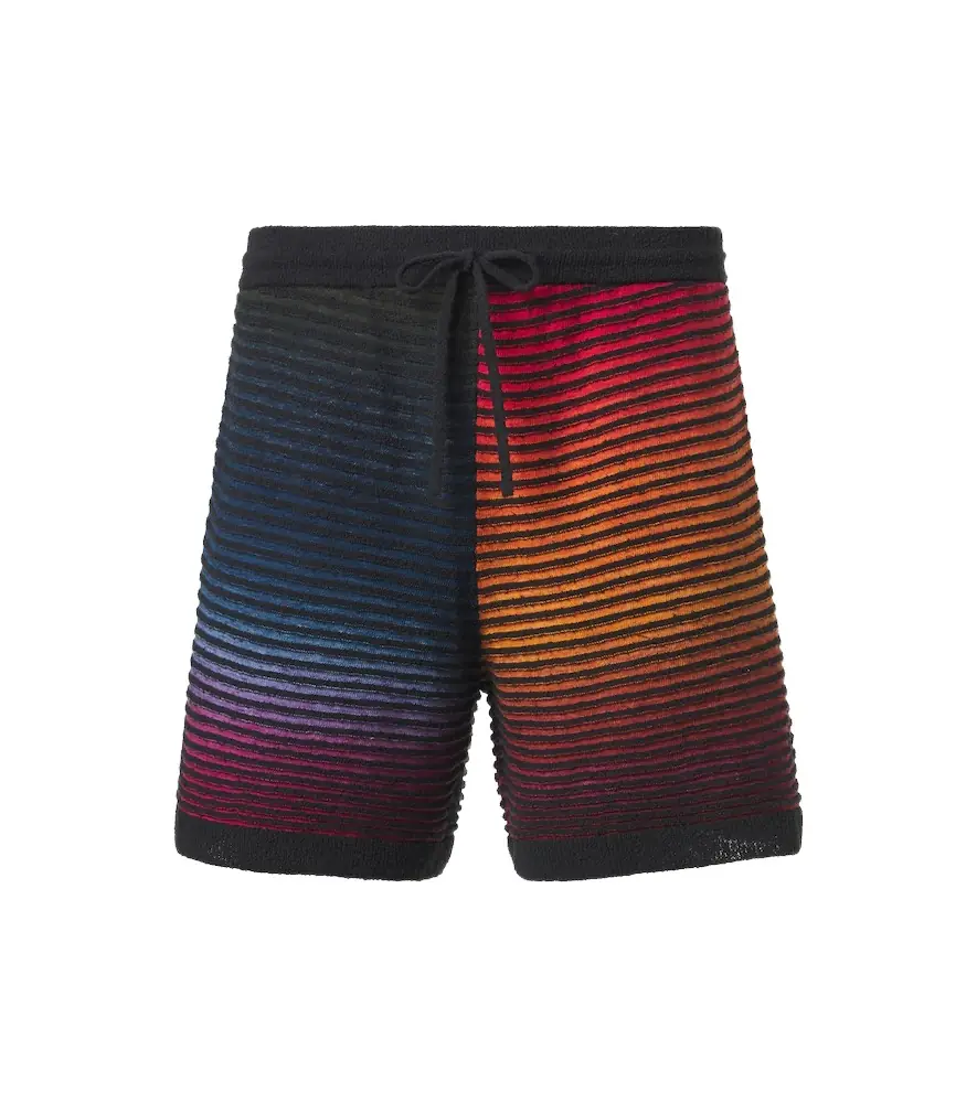 Loewe Paula's Ibiza Anagram cotton-blend shorts