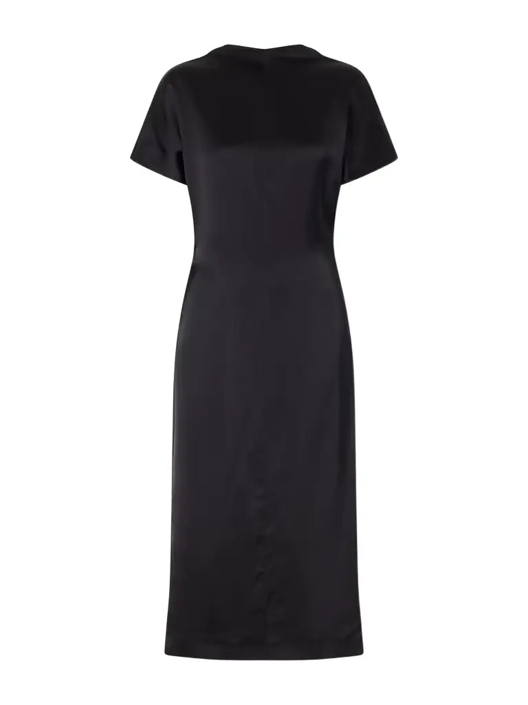 Tove Satin Midi Dress