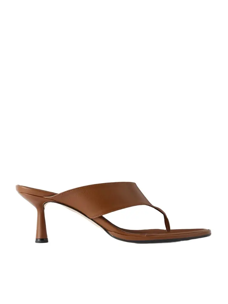 aeyde Olenna 65 Leather Thong Sandals