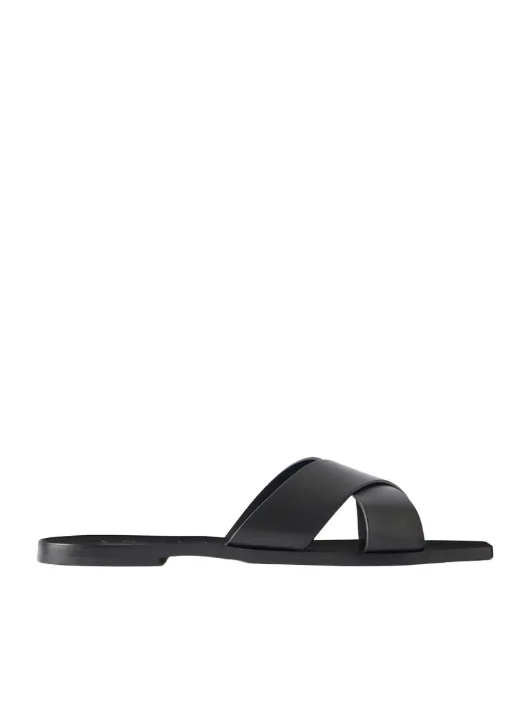 aeyde Faye Leather Flats - Women's Shoes