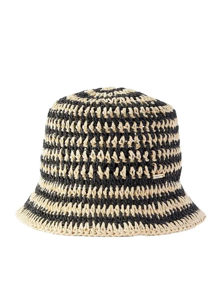 Eugenia Kim Jonah Striped Straw Bucket Hat