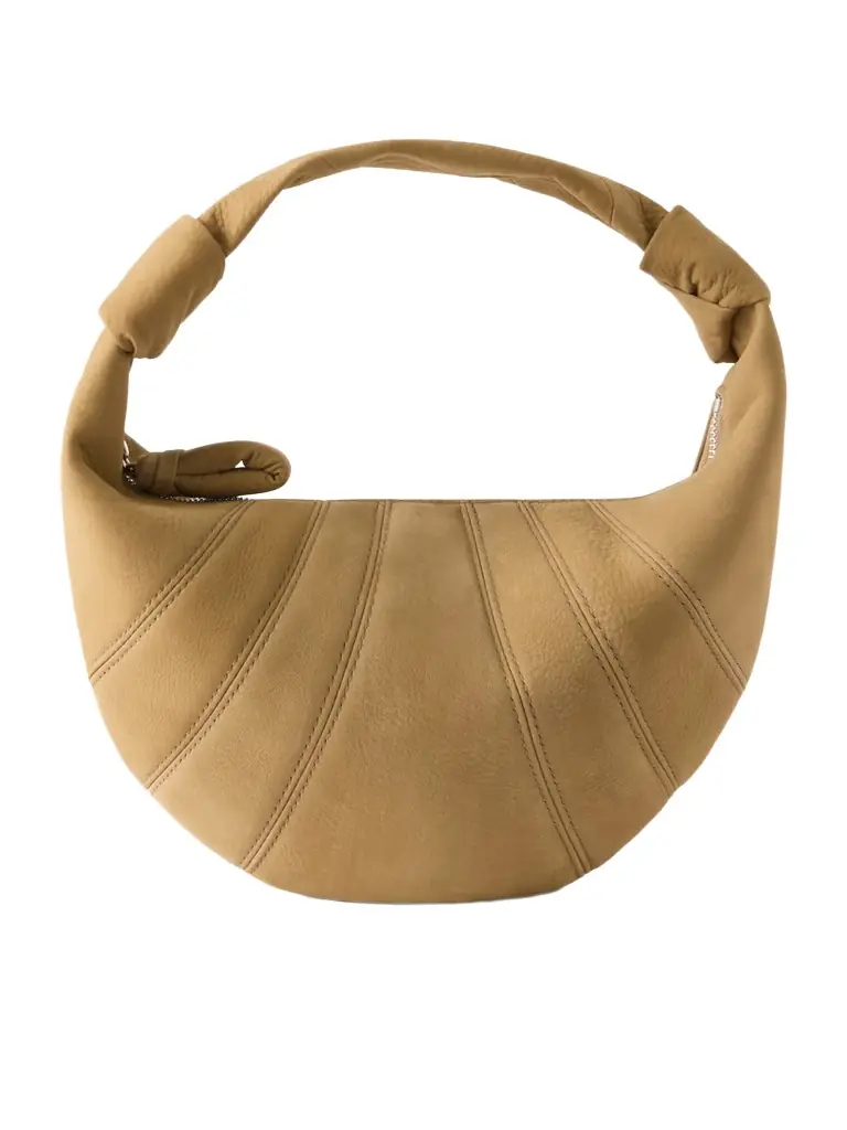 Lemaire Fortune Croissant Mini Leather Shoulder Bag