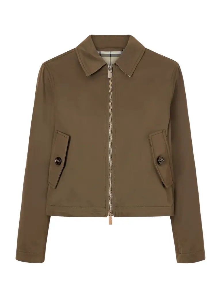 Burberry Gabardine Capsule Cotton-blend Jacket
