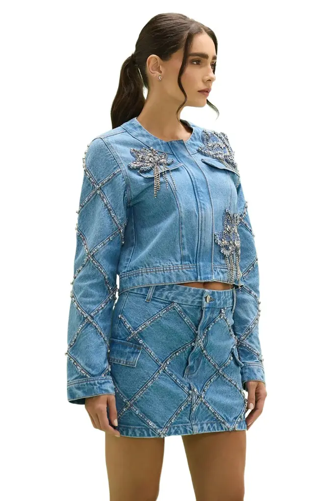 PatBo MARINA DENIM MINI SKIRT