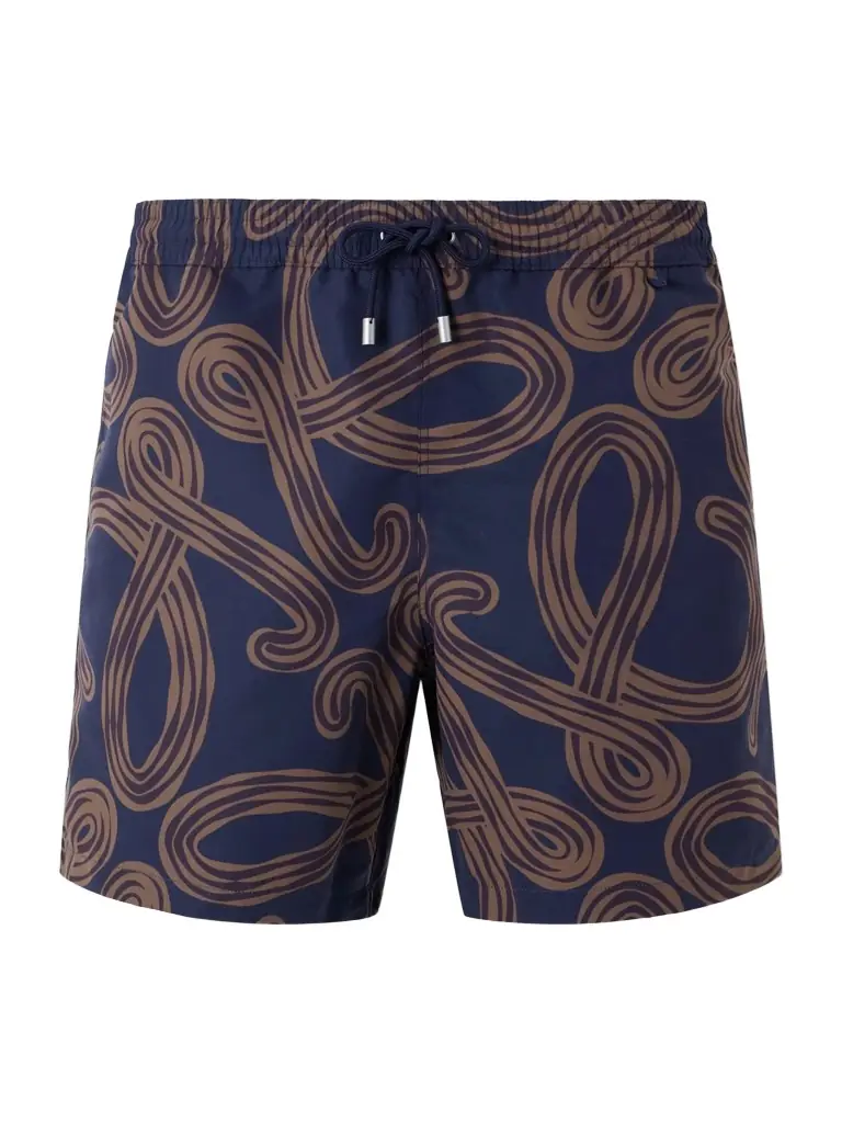 Loewe Paula's Ibiza Straight-Leg Mid-Length Printed Swim Shorts - Men