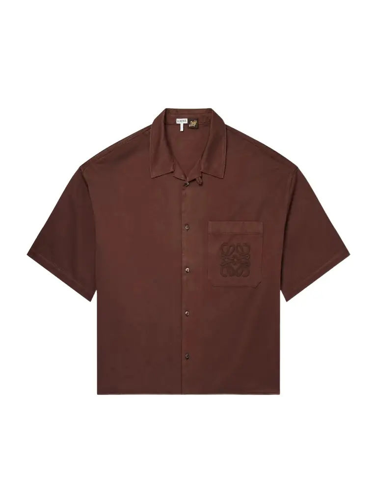 Loewe Paula's Ibiza Logo-Embroidered Cotton Shirt - Men