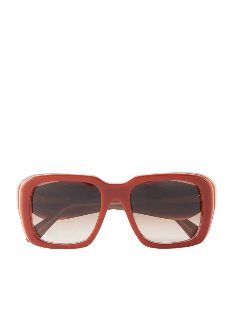 Loewe + Paula's Ibiza Square-frame Acetate Sunglasses