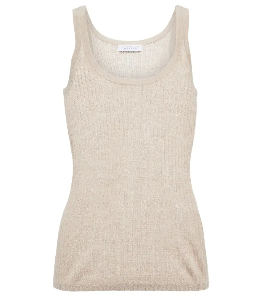 Gabriela Hearst Nevin cashmere and silk tank top