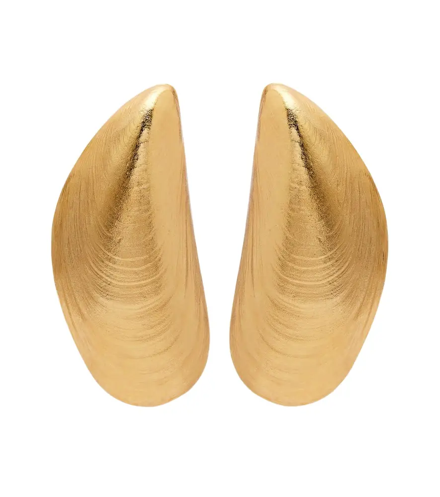 Jennifer Behr Wade gold-plated earrings