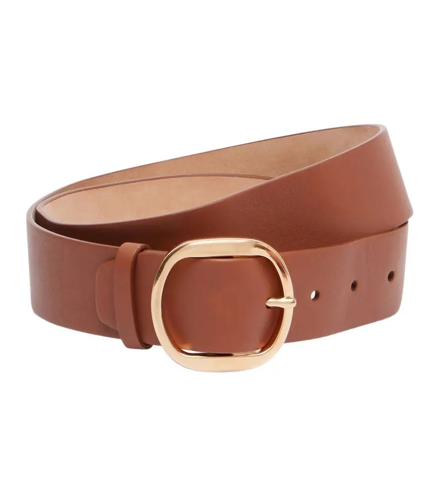 Gabriela Hearst Elster leather belt