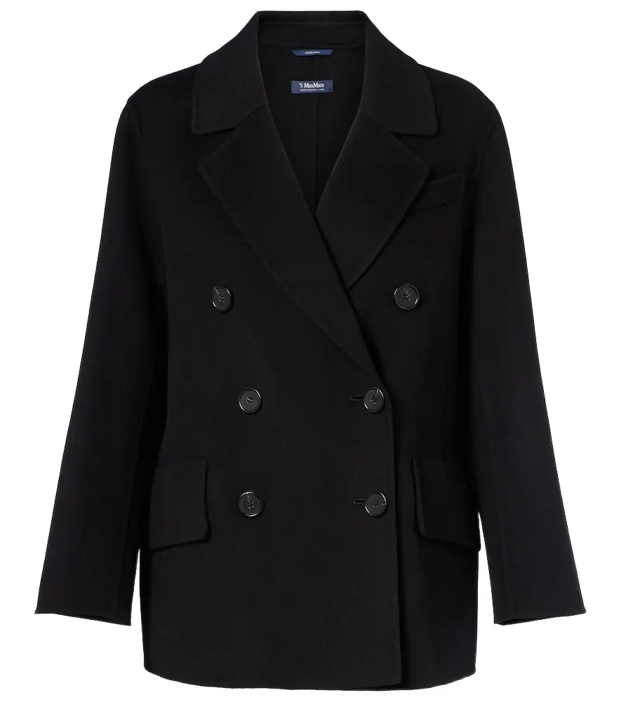 'S Max Mara Lukas virgin wool peacoat
