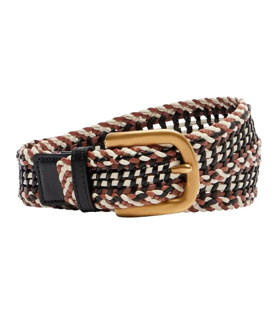 Gabriela Hearst Woven leather belt