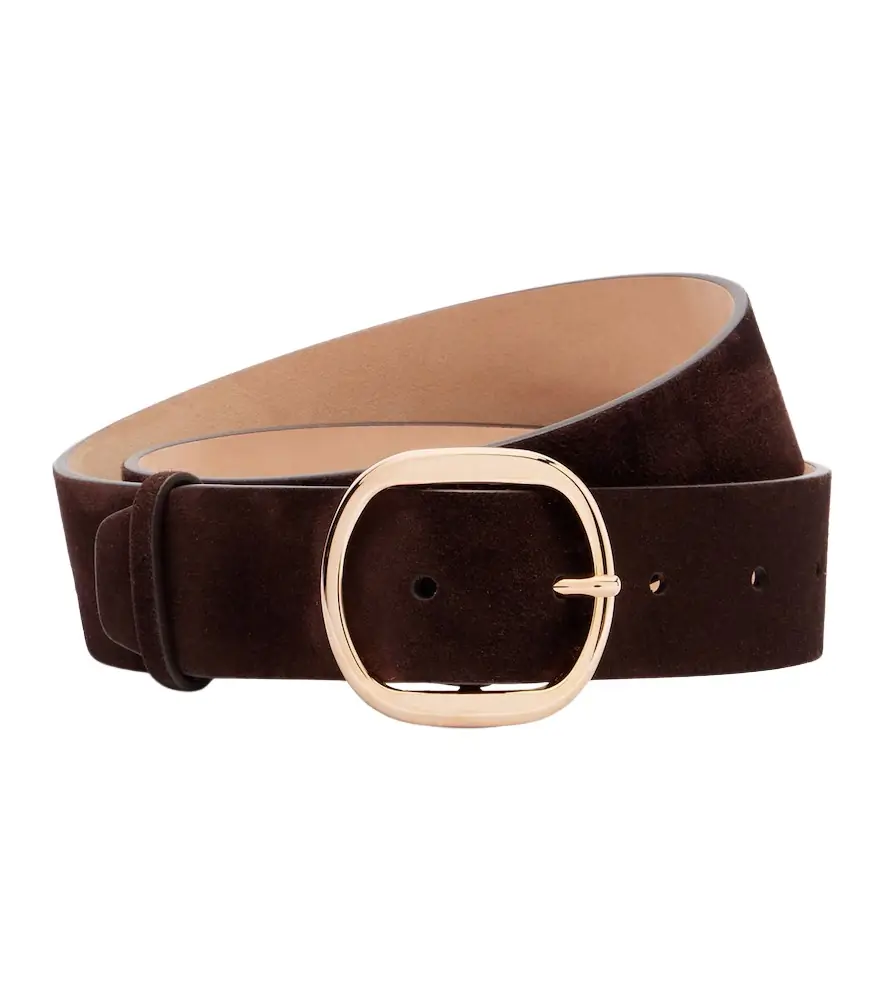 Gabriela Hearst Elster suede belt