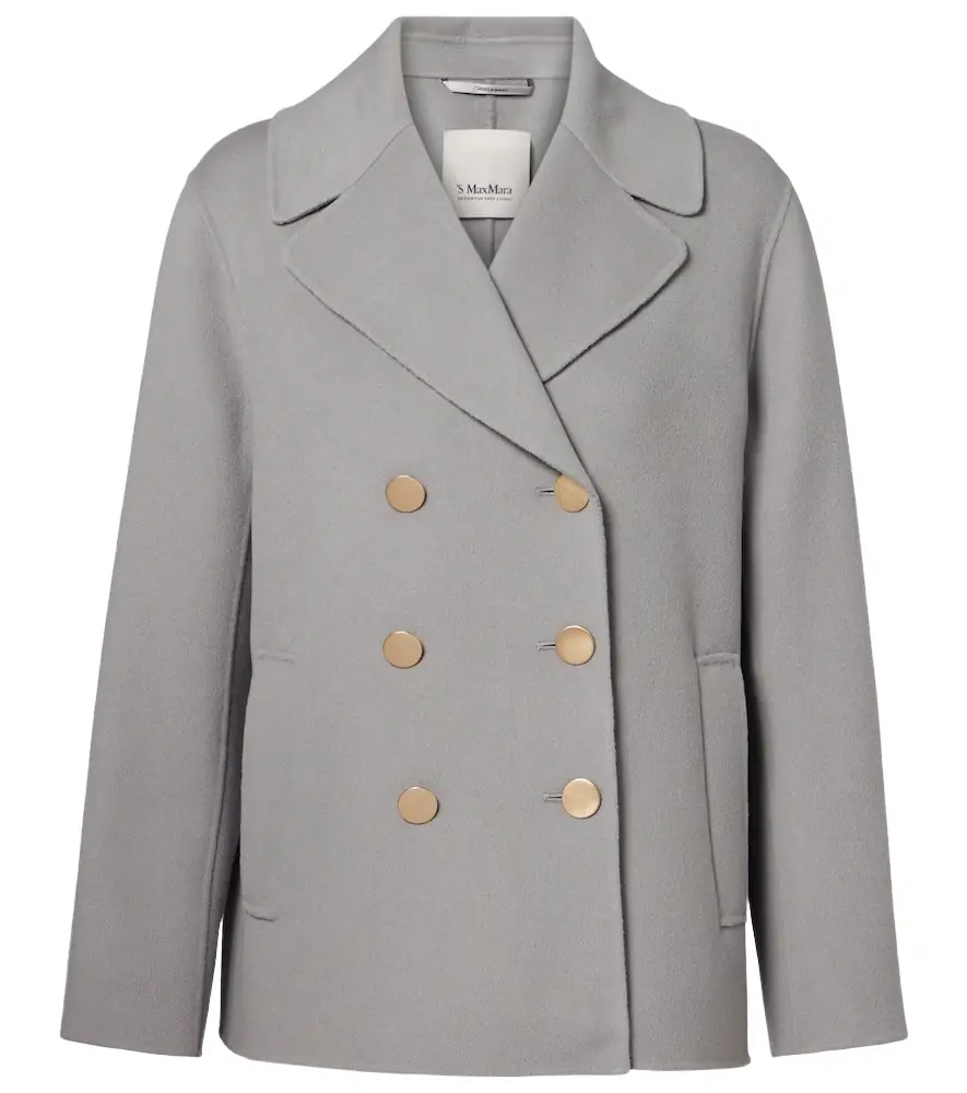 'S Max Mara Margot double-breasted virgin wool jacket