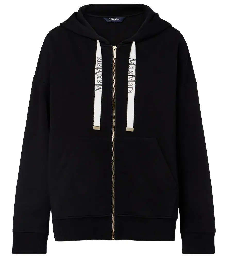 'S Max Mara Jour cotton-blend hoodie
