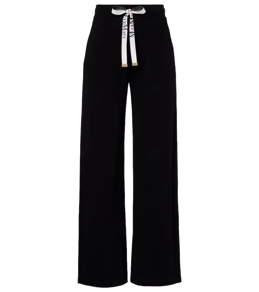 'S Max Mara Bali cotton-blend wide-leg pants