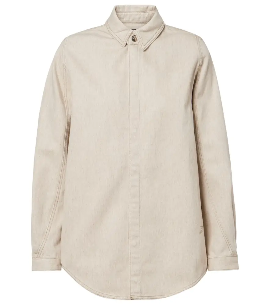 Jacquemus Amelo de-Nîmes denim shirt