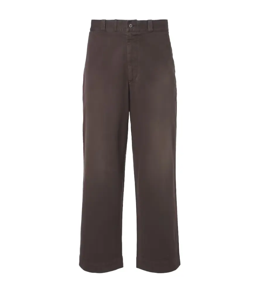 A.Presse A. Presse Vintage cotton wide-leg pants