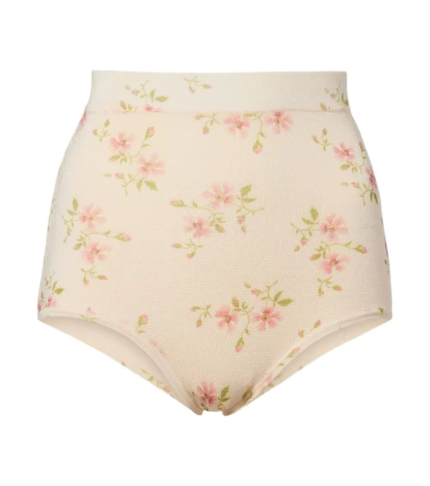 Simone Rocha Floral shorts