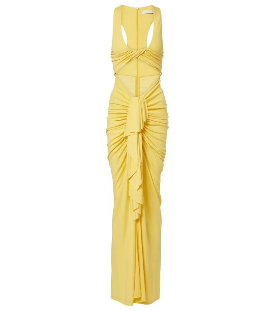 Christopher Esber Vivenda cutout gathered gown
