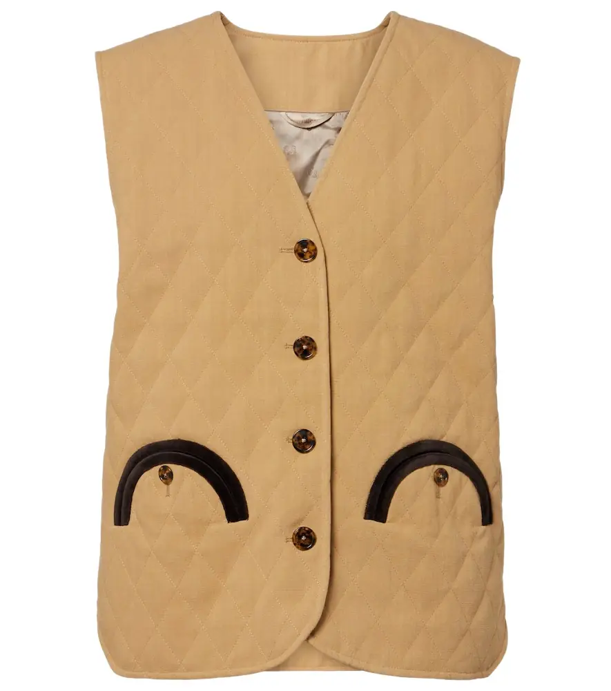 Blaze Milano Blazé Milano Suffolk quilted cotton vest