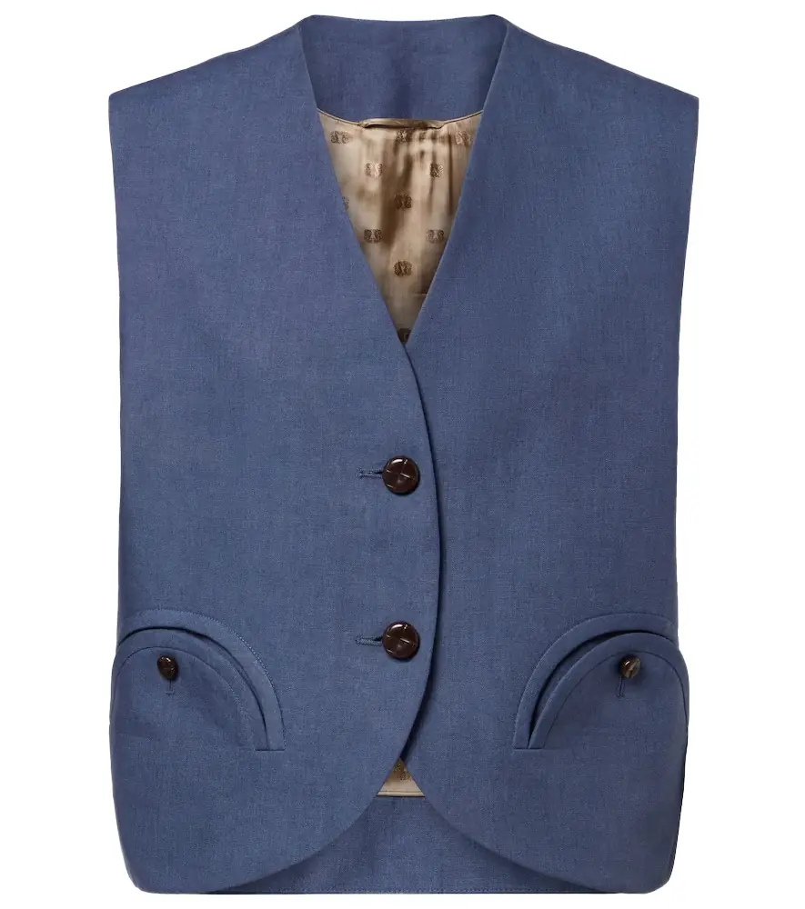 Blaze Milano Blazé Milano Gliss linen vest
