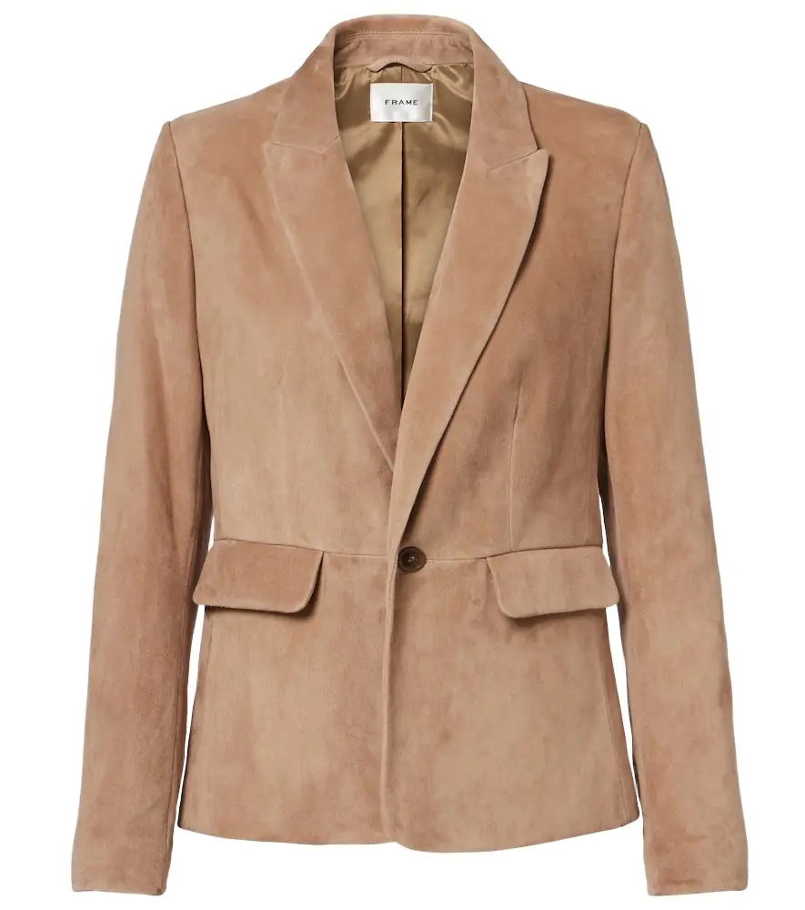 Frame Suede blazer
