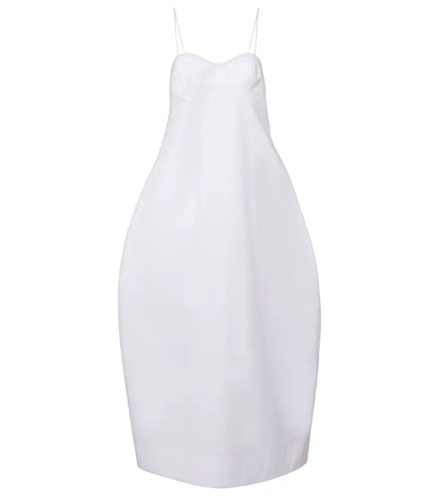 Rohe Róhe Cotton bustier dress