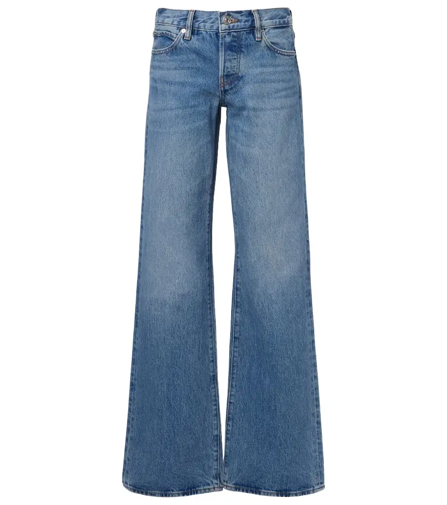 Frame The Gray wide-leg jeans