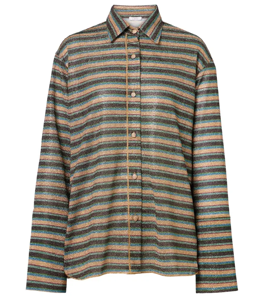 Oseree Oséree Lumière striped shirt