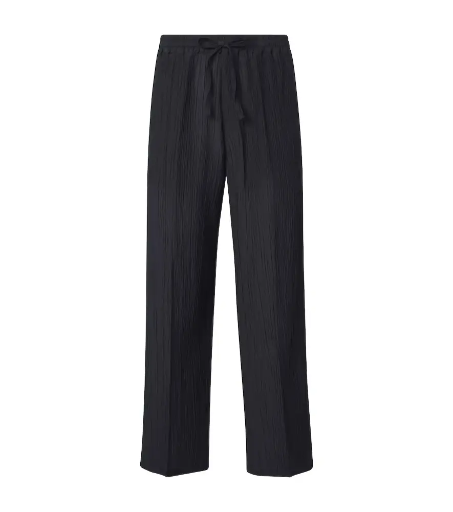 Umit Benan Julian linen and cotton straight pants